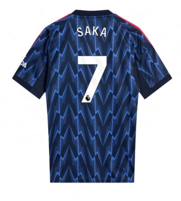Arsenal Bukayo Saka #7 Udebanetrøje 2025-26 Kortærmet
